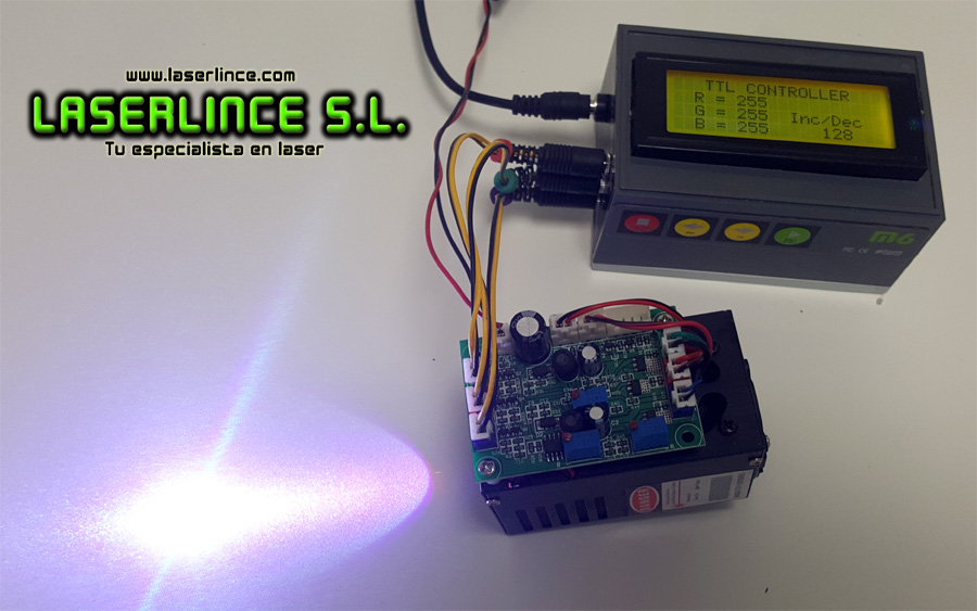 ACL4 Power regulator for RGB laser modules (TTL Controller)